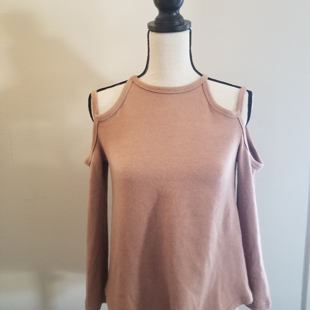 Dusty Rose Knit Top